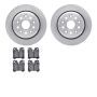 Dynamic Friction 6502-75102 Rotor Kit