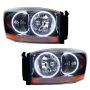 Oracle Lighting 7033-001 SMD Pre-Assembled Headlights, Black, White