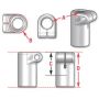 SPECIALTY PRODUCTS COMPANY 15100 RH ROD END RECVR  3/4-16 RND