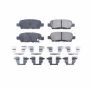 PowerStop 17-905 PowerStop - Z17 Low-Dust Ceramic Brake Pads with Hardware