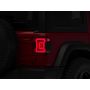 Raxiom J133625-JL 18-23 Jeep Wrangler JL Horizon LED Tail Lights- BlkHousing- Red Lens