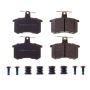 PowerStop 17-228 PowerStop - Z17 Low-Dust Ceramic Brake Pads with Hardware