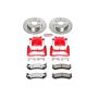 PowerStop KC2009-36 Z36 Truck and SUV Ceramic Brake Pad, Drilled & Slotted Rotor, and Caliper Kit