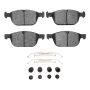 Dynamic Friction 1551-1412-01 Brake Pad Kt