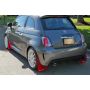 Rally Armor MF25-UR-RD/WH Red Mud Flap/White Logo
