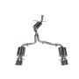 AWE Tuning 3015-43024 Audi B8 A5 2.0T Touring Edition Exhaust - Quad Outlet Diamond Black Tips