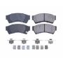PowerStop 17-1164 PowerStop - Z17 Low-Dust Ceramic Brake Pads with Hardware