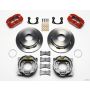 Wilwood 140-11390-R Dynapro Low-Profile 11.00in P-Brake Kit - Red New Big Ford 2.50in Offset