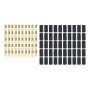 QUICKCAR RACING PRODUCTS QRP57-465-50 Ring Terminal #8 8 Ga w/Heat Shrink 50pk