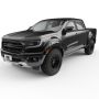 EGR 793554-G1 19-22 Ford Ranger Painted To Code Shadow Traditional Bolt-On Look Fender Flares Black Set Of 4