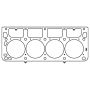 Cometic ChevroletLS1/LS2/LS3/LS6 Gen-III/IV SBC V8 4.200 mm Bore .040in MLS Cylinder Head Gasket