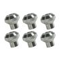 Rugged Ridge 11420.01 Billet Alum Dash Knob Set Alum 76-86 Jeep CJ