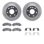 Dynamic Friction 7512-48054 Rotor Kit