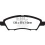 EBC Brakes UD1592 Ultimax OEM Replacement Brake Pads
