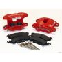 Wilwood 140-11290-R D52 Front Caliper Kit - Red 2.00 / 2.00in Piston 1.28in Rotor