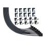 MOROSO MOR51005 Ultra Plug Wire Set Universal V8 Black