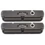 EDELBROCK EDE41763 SBM Classic Finned V/C's - Black