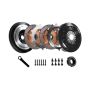 DKM Clutch BMW E34/E36/E39/E46/Z3/Z4 (6 Cyl) OE 5-Spd Ceramic Twin Disc MR Clutch Kit w/Flywheel