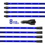 XKGLOW XK041002-B XK Glow Tube Single Color Underglow LED Accent Light Car/Truck Kit Blue - 8x24In