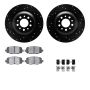 Dynamic Friction 8412-42012 Rotor Kit