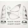 Putco 405070 00-04 Ford Focus (4 Door) DH/MC/TL/HL/FTC Chrome Trim Accessory Kits
