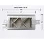 Different Trend Flowsound 4″x10″x17″ Offset / Center 843051