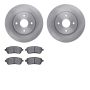 Dynamic Friction 6502-80241 Rotor Kit