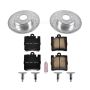 PowerStop K6697 Z23 Daily Driver Carbon-Fiber Ceramic Brake Pad and Drilled & Slotted Rotor Kit