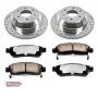 PowerStop K2050-36 Z36 Truck and SUV Carbon-Fiber Ceramic Brake Pad and Drilled & Slotted Rotor Kit