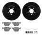 Dynamic Friction 8612-31047 Rotor Kit