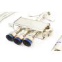 Invidia HS17CTRFQ33ST 17-19 Honda Civic Type R Q300 Triple Titanium Tip Cat-back Exhaust
