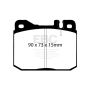 EBC Brakes DP3261C Redstuff Ceramic Low Dust Brake Pads