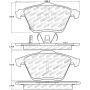 Stoptech 309.11860 Performance 06-07 Mazda 6 Front Brake Pads