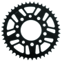 BikeMaster 965297 Honda Rear Steel Sprocket 525 41T - Black