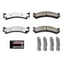 PowerStop Z36-784 PowerStop - Z36 Truck and SUV Carbon-Fiber Ceramic Brake Pads with Hardware Kit