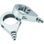 Bikers Choice 482427 Chrome Grooved 39MM Clamp With 5/16-18 Stud Universal Custom Pr