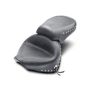 Mustang Motorcycle 75277 Mustang 99-11 Yamaha V-Star 1100 Custom Wide Touring 2PC Seat w/Studs - Black