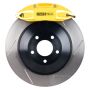 StopTech 06-12 VW GTI Front BBK w/Yellow ST-41 Calipers 328x25mm Slotted Rotors