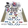 Nitrous Express 90008-10 SHARK DUAL STG /GAS 16 NZLS (200-1200HP) 8 SOLENOIDS WITH 10LB BOTTLE
