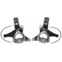 MaxTrac 16-18 GM C1500 2WD 5in Front Lift Spindles w/Extended DOT Compliant Brake Lines