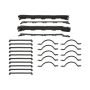 SCE GASKETS 13095-10 DYNO PAK (10) BBC STROKER NOTCHED OIL PAN GSKTS
