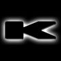 Oracle Lighting 3141-K-001 Universal Illuminated LED Letter Badges - Matte Black Surface Finish - K