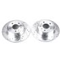 PowerStop EBR612XPR PowerStop Evolution Performance Drilled, Slotted & Plated Brake Rotor Pair