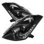 SPYDER 5042316 Projector Headlights - DRL - Black