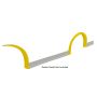 FIVESTAR FIV007-261-YL MD3 Wheel Flares Dirt Yellow Left