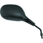 BikeMaster 600326 Yamaha Scooter Mirror 8mm Right - Black