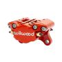 Wilwood 120-9690-RD Caliper-Dynapro Single 3.75in Mount 1.38in Pistons .38in Disc - Red