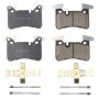 PowerStop 17-1450 PowerStop - Z17 Low-Dust Ceramic Brake Pads with Hardware