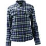 Kuryakyn 094527 Leather By River Road Cameo Flannel Moto Shirt Womens - Small