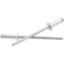 ALLSTAR PERFORMANCE ALL18190 1/8in Alum Rivet Silver 500Pk  1/8in-1/4in